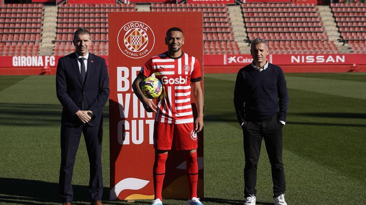 Delfí Geli, Alex Callens i Quique Cárcel, a la presentació del central