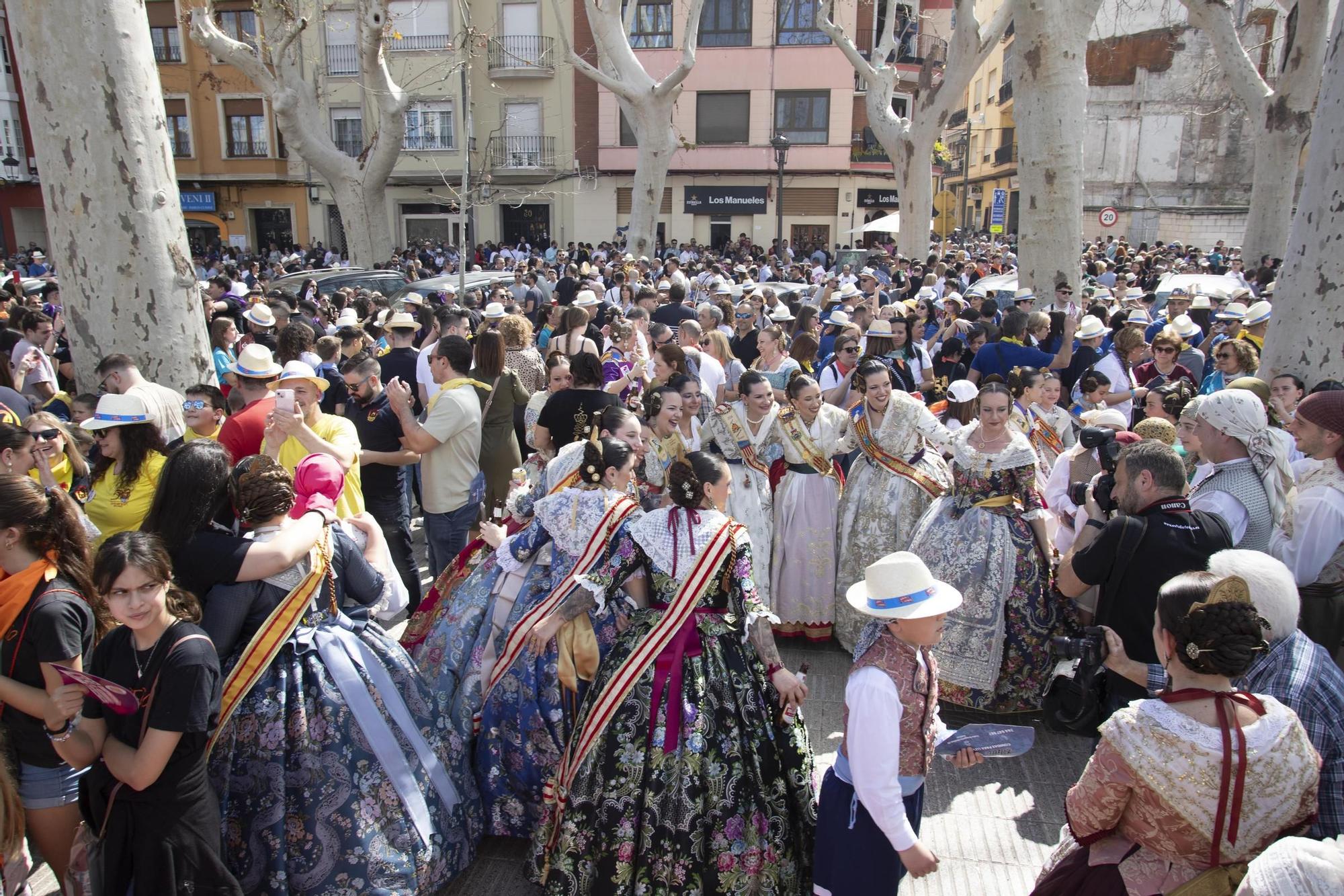 Búscate en la mascletà de Xàtiva de hoy, sábado 16 de marzo