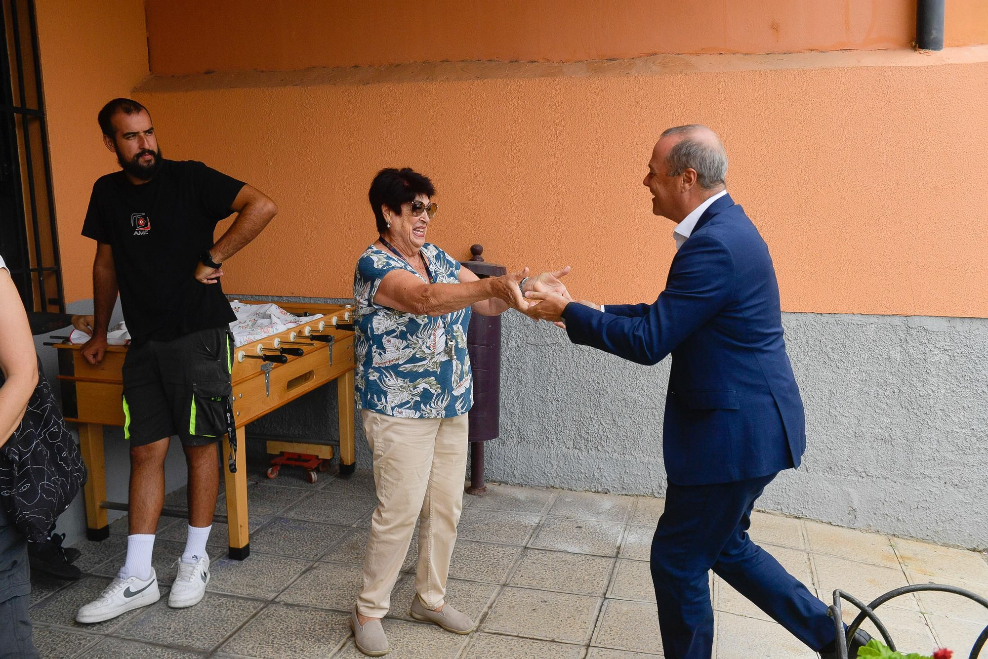 Presentación de las obras para acondicionar un acceso seguro para los peatones en El Secadero