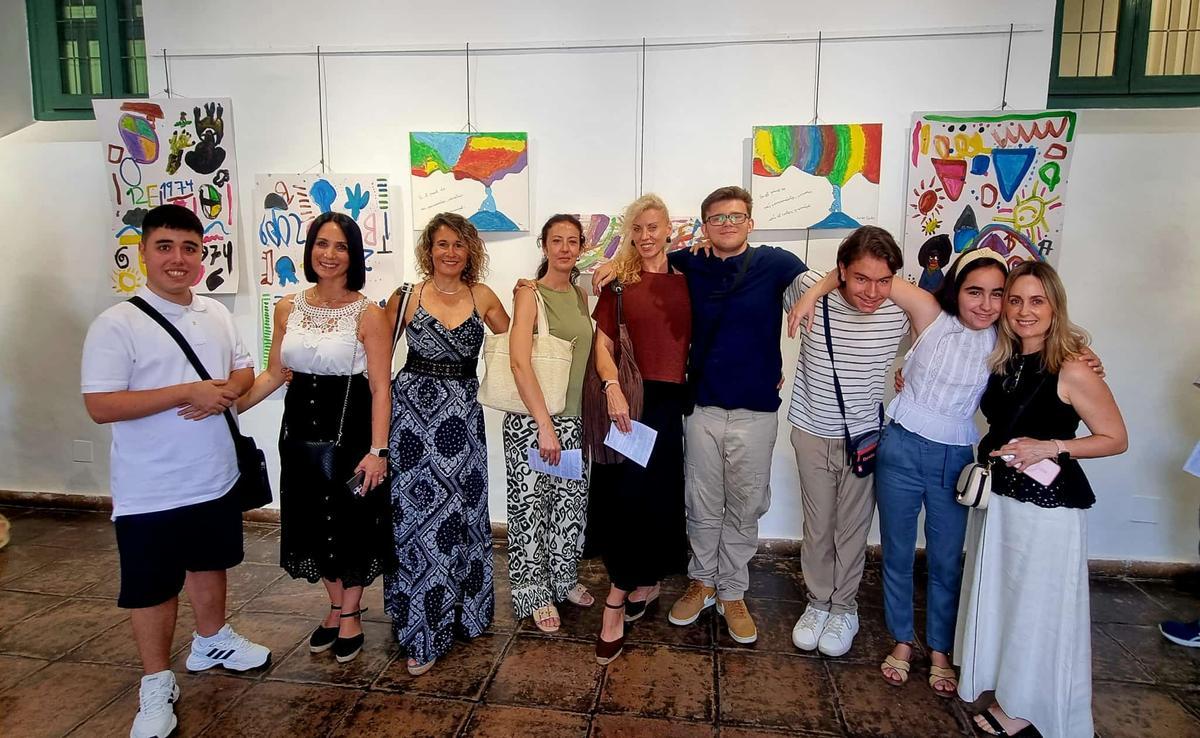 Participantes en la muestra del IES Medina Azahara.