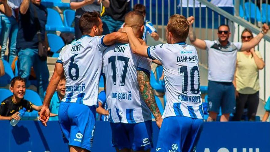 El Atlético Baleares toma impulso frente al Alcoyano (3-2)