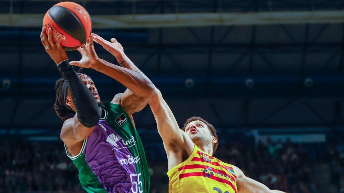 Barça y Unicaja se enfrentan en el Palau en partido de Liga Endesa