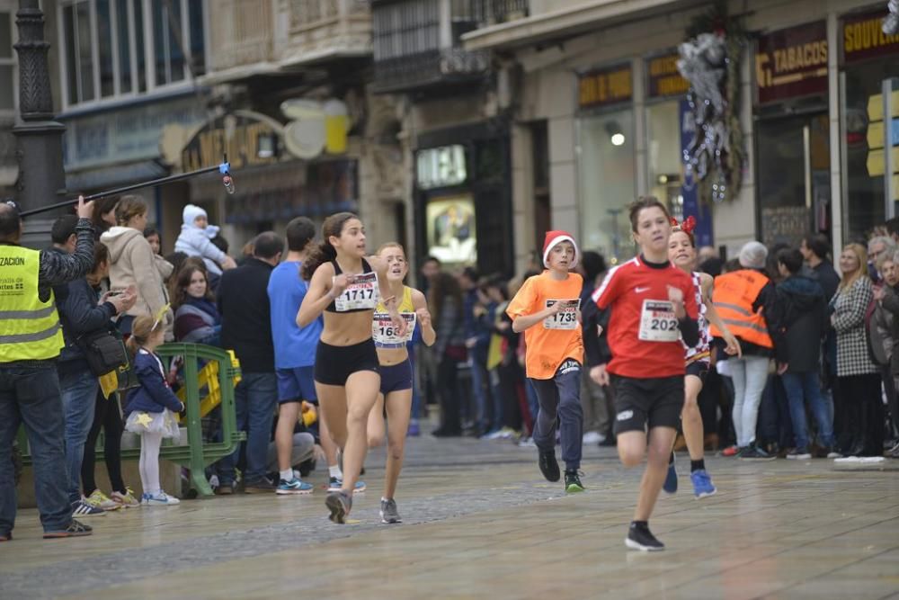 San Silvestre de Cartagena: Categorías infantiles