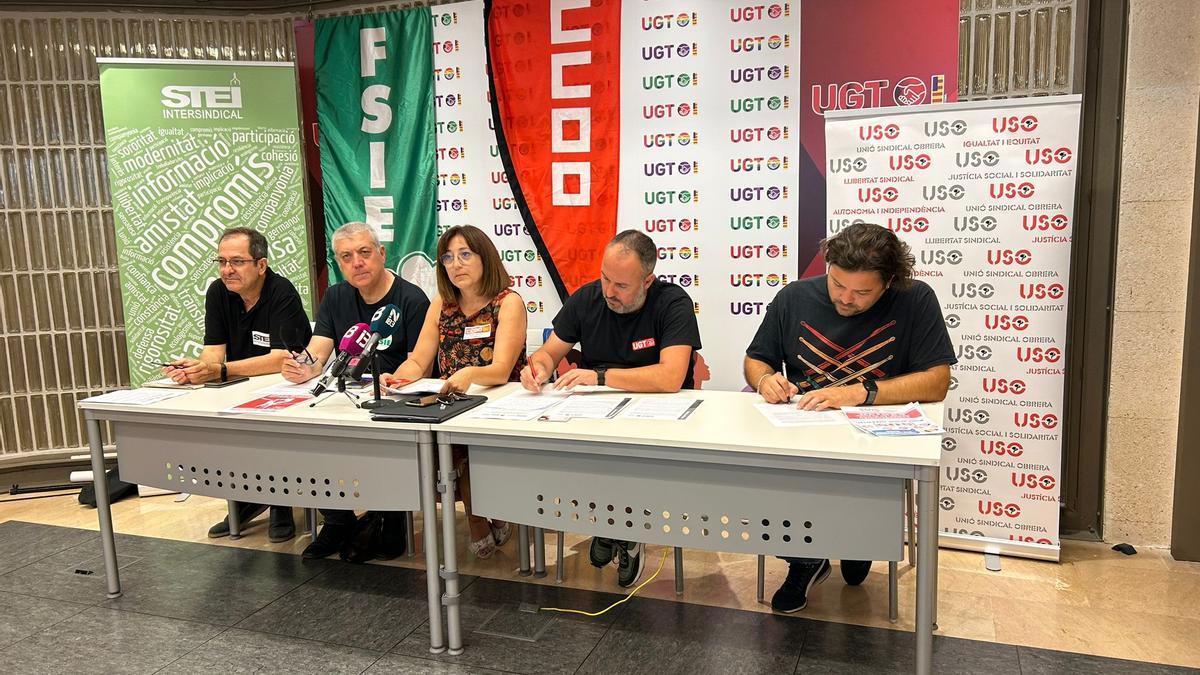 Los sindicatos se unen para defender a las trabajadoras de las escoletas de Baleares