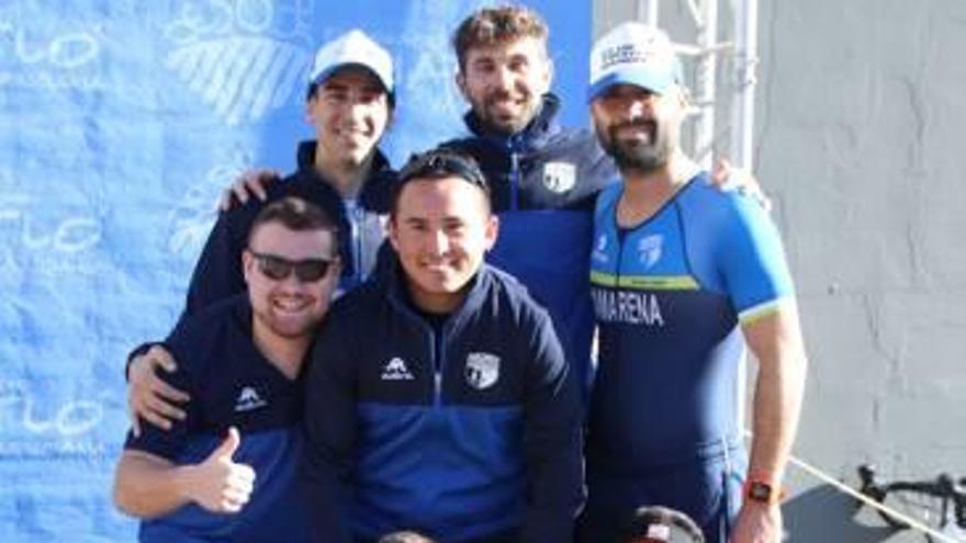 El Club Triatló Gandia domina el primer  duatlón de la temporada
