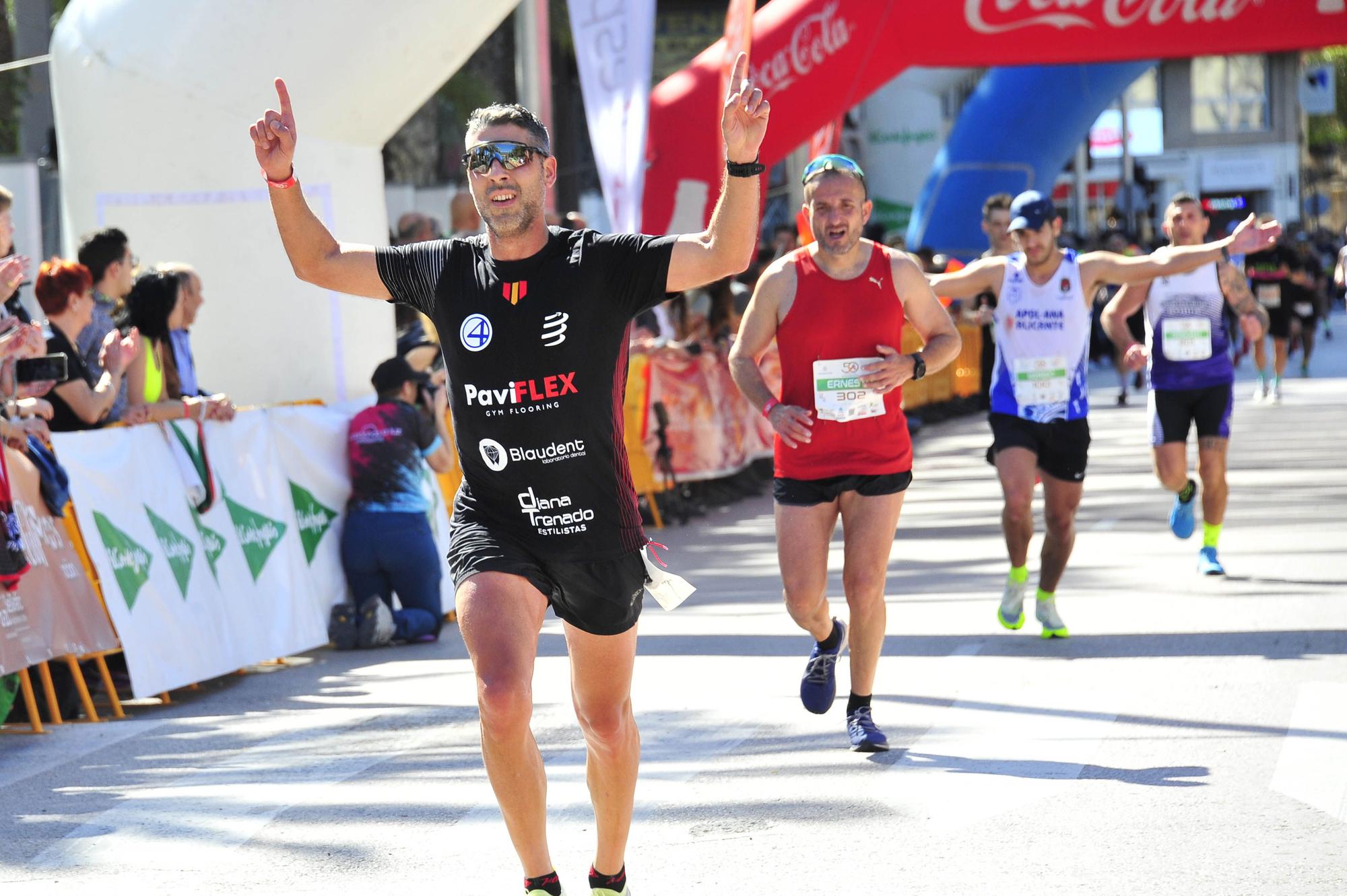 Un Medio Maratón de Elche marcado por el calor