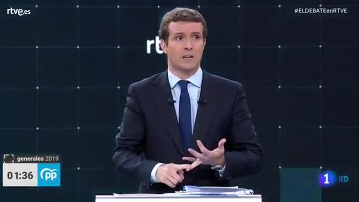 Casado a Sánchez: Usted no da la talla.