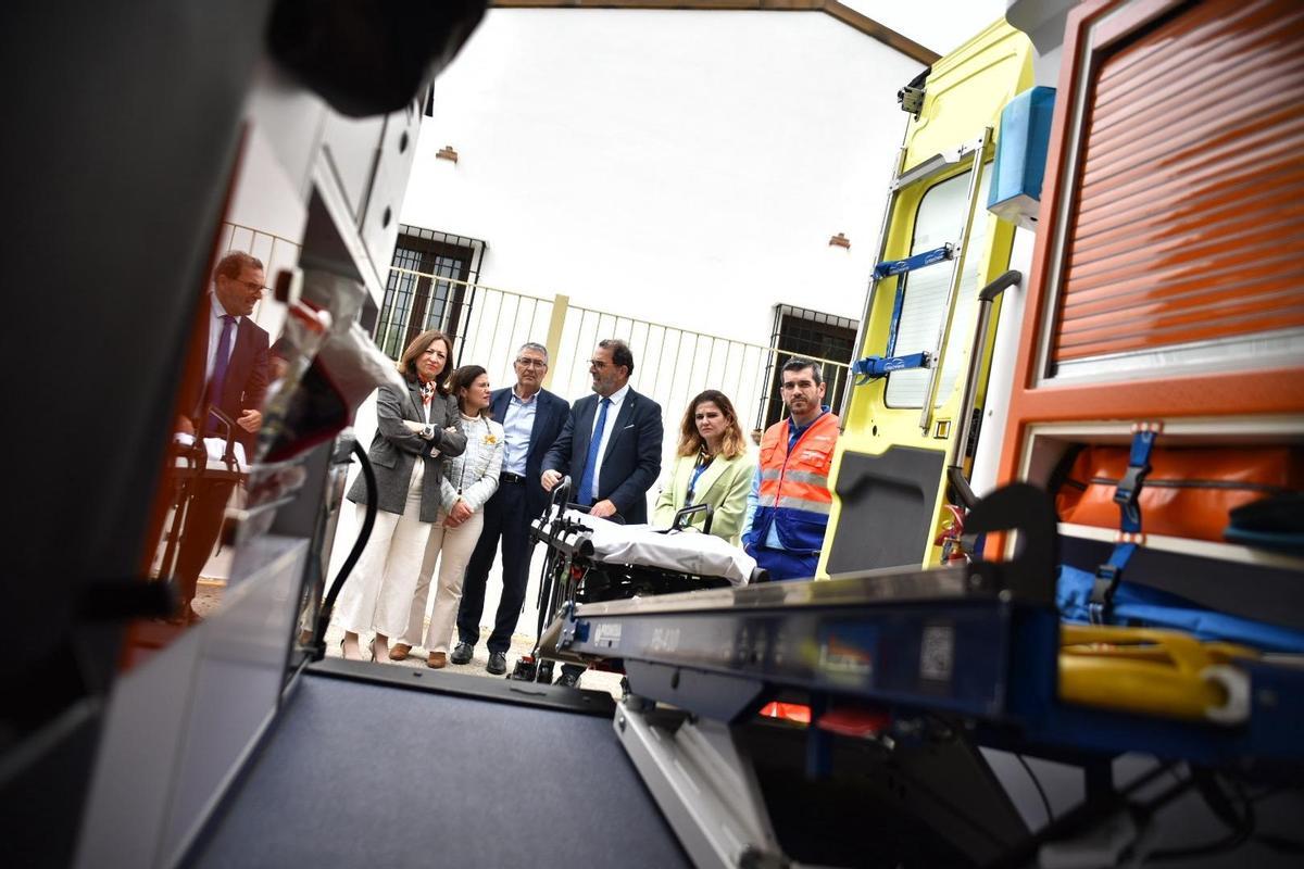 La base de Cartajima cuenta con médico, enfermeros, auxiliar y conductor 24 horas, los siete días de la semana.