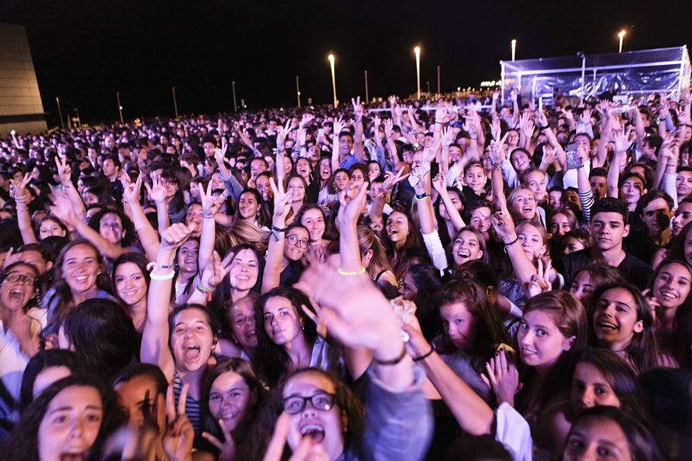 Concierto de "Morat" en la "Semana Grande" de Gijón