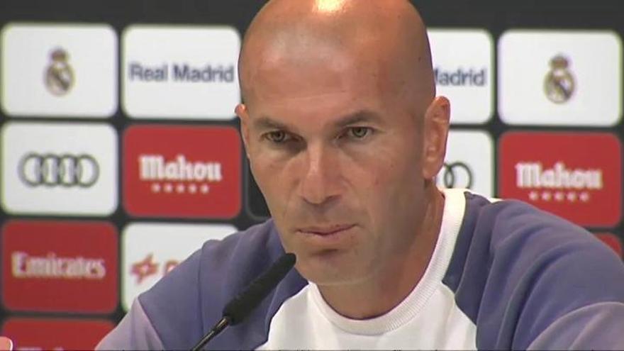 Zidane quiere que sus jugadores salgan a ganar del minuto 1 al 90