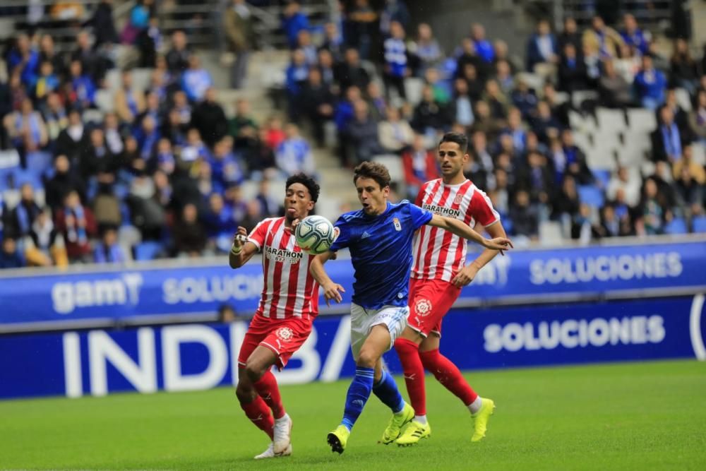 Real Oviedo - Girona, en imágenes