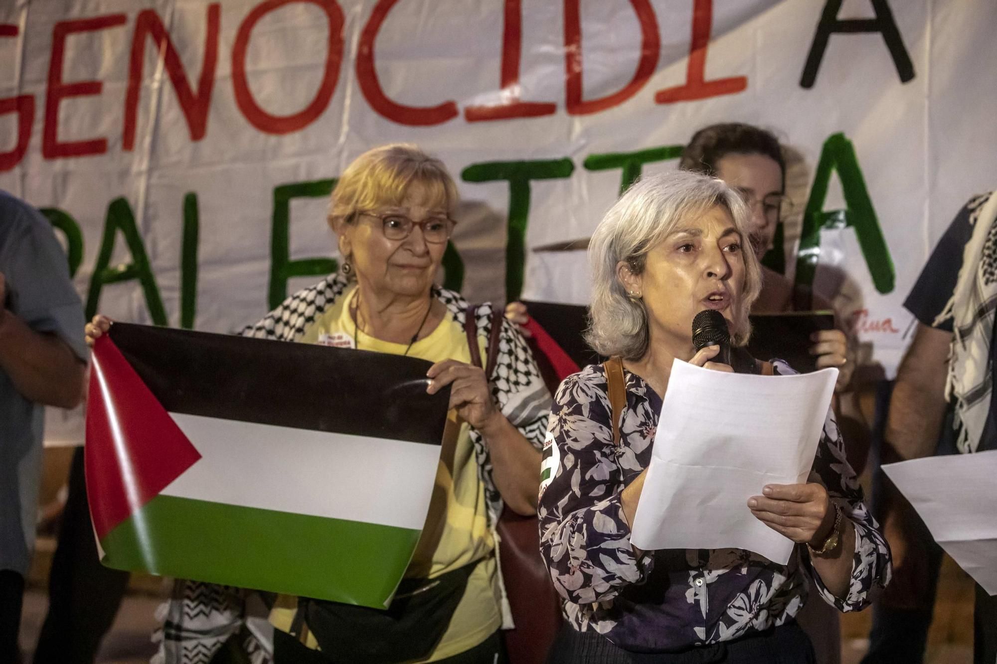 500 Menschen beteiligen sich an Pro-Palästina-Demo in Palma