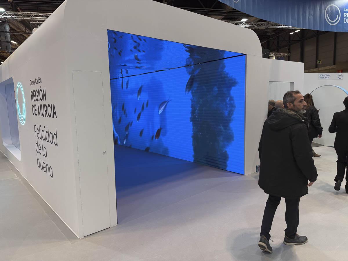 Así se ha vivido el primer día de Fitur en el stan de la Región de Murcia
