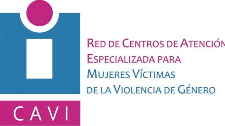 El logo del Centro de Atención a la Violencia de Género (CAVI)