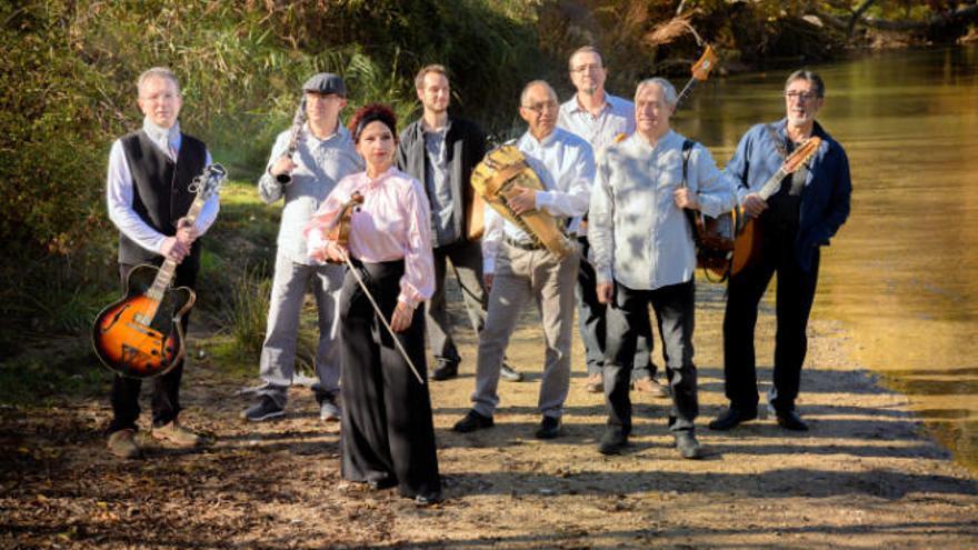 Aljibe Folk, grupo de Castilla La Mancha que actuará el sábado, junto a formaciones de Cantabria, Polonia y Canarias.