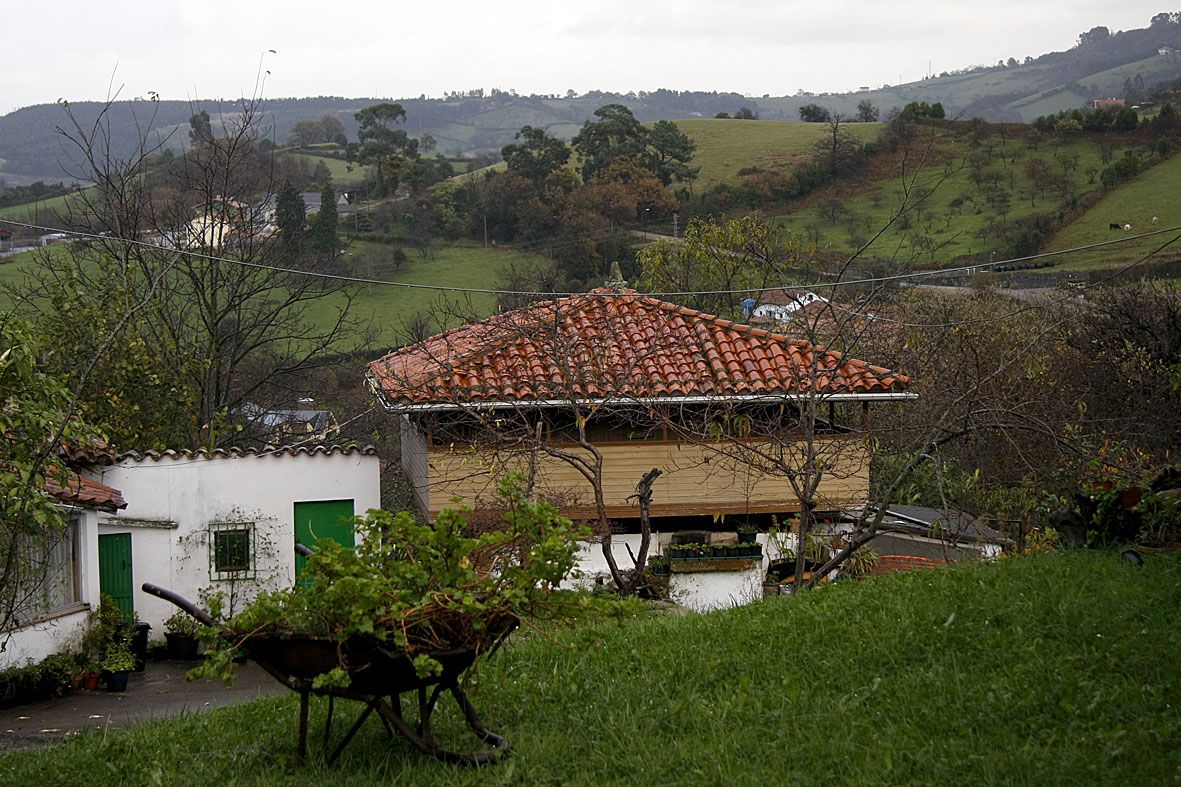 Una ruta circular por la zona rural de Gijón: Santurio