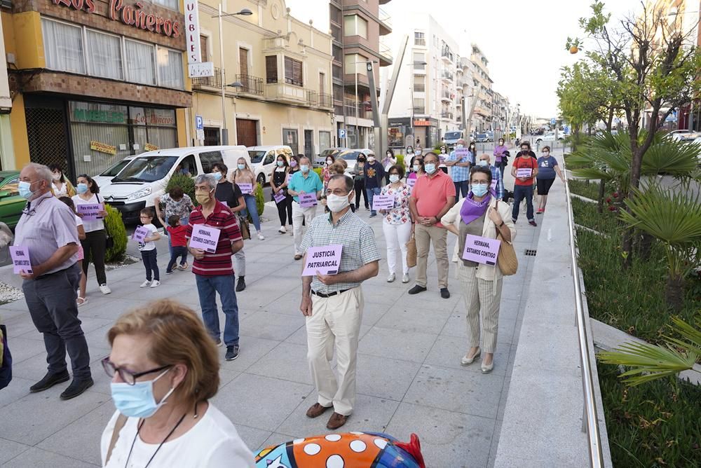 Pozoblanco se manifiesta contra la sentencia de "La Manada"