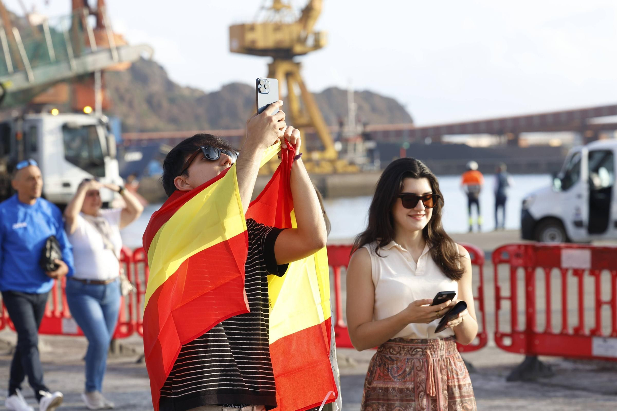 EN IMÁGENES: Así fue la llegada de la Princesa Leonor a Gijón en "Elcano"