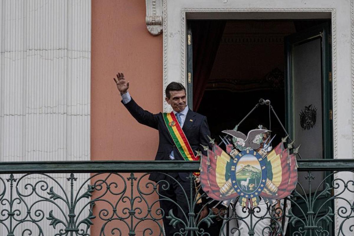 Rodrigo Paz Pereira, investido presidente de Bolivia