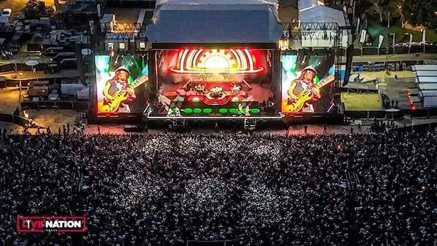 Así será el show de Guns N&#039; Roses en Vigo: tres horas de rock y un recuerdo para Ucrania