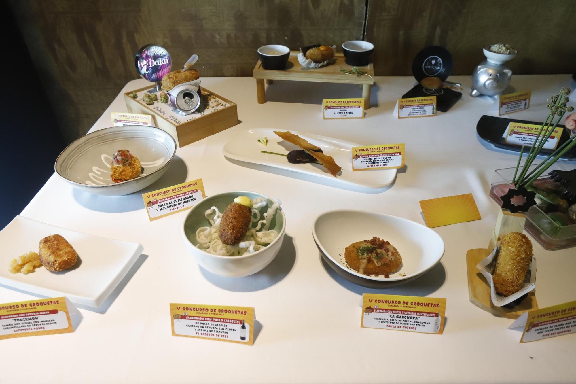 Así ha sido el concurso de croquetas 2023 en Zaragoza