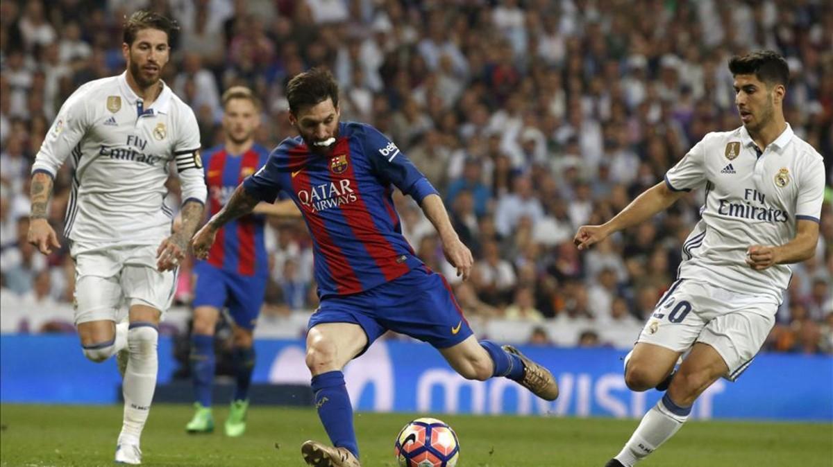 Messi destrozó al Real Madrid pese al juego sucio blanco