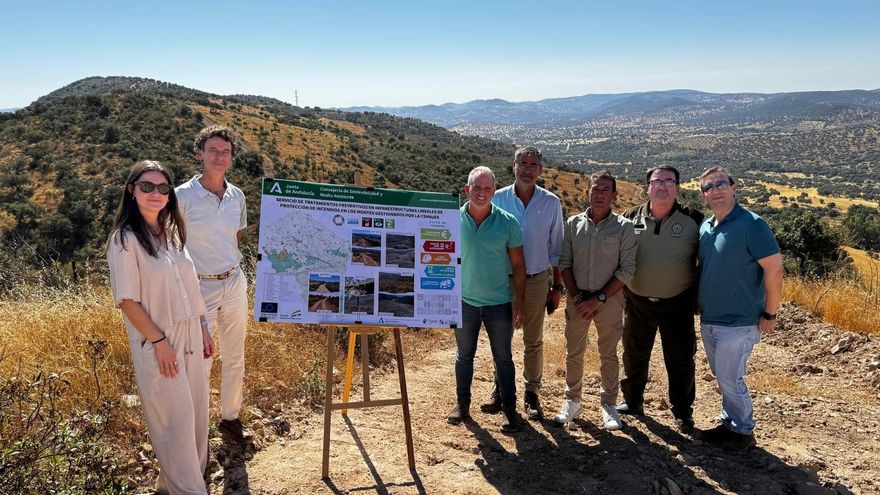 La Junta invirtió más de 1,5 millones de euros en Córdoba para prevenir incendios en los montes de su titularidad