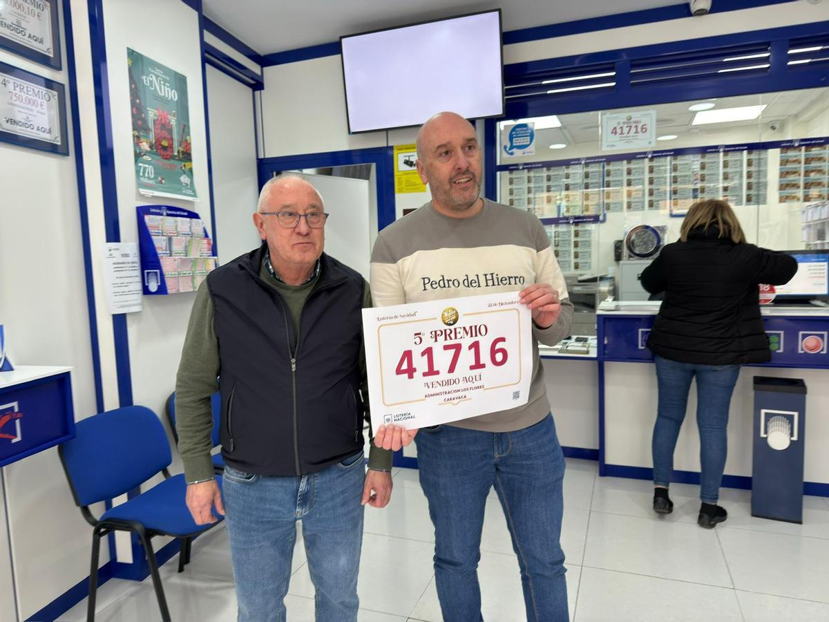 La administración de Gran Vía 32 ha vendido el quinto premio del Sorteo de Navidad