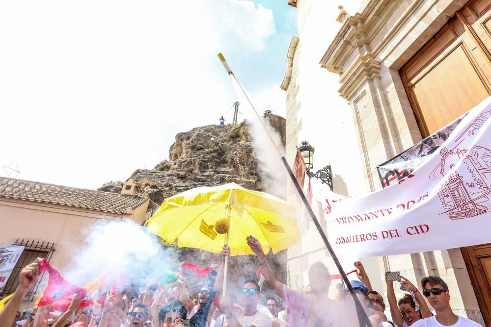 Chupinazo en las fiestas de Callosa de Segura