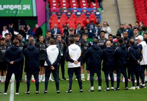 El Real Madrid completa su último entrenamiento en Wembley antes de la final de la Champions