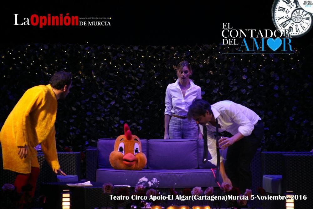 Obra de teatro "El contador del amor" en el Teatro