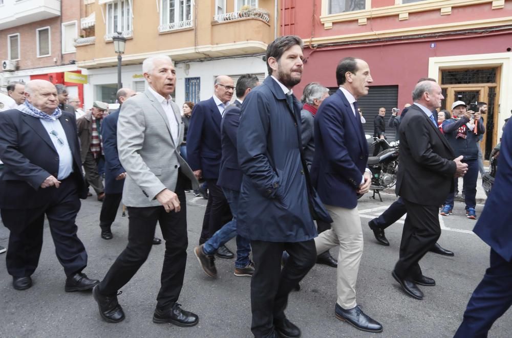 La afición en la celebración del Centenario