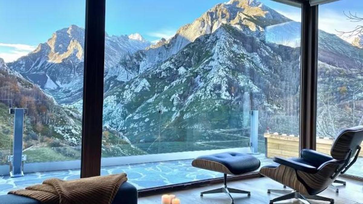 La casa en el corazón de los Picos de Europa que está de moda