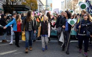 Greta Thunberg y miles de personas más protestan en Canadá por la crisis climática