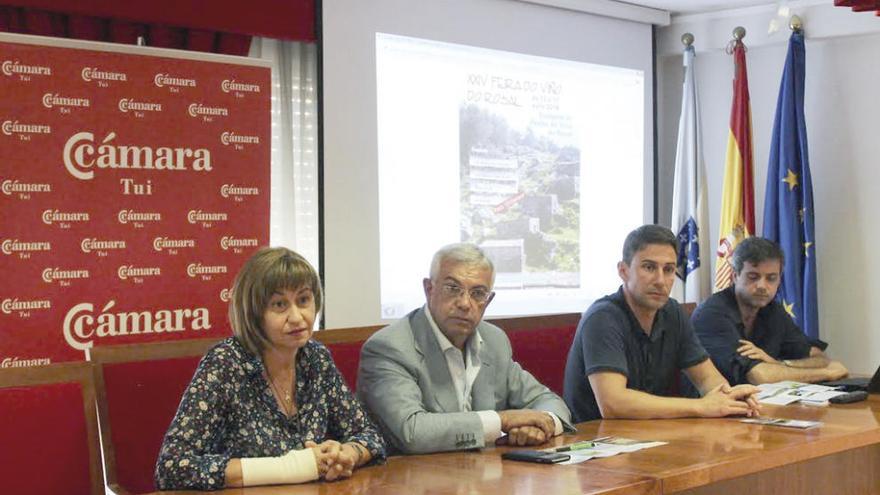 Carmen Alonso, Gumersindo Alonso, Pablo Álvarez y Arán Feijóo. // J.M.