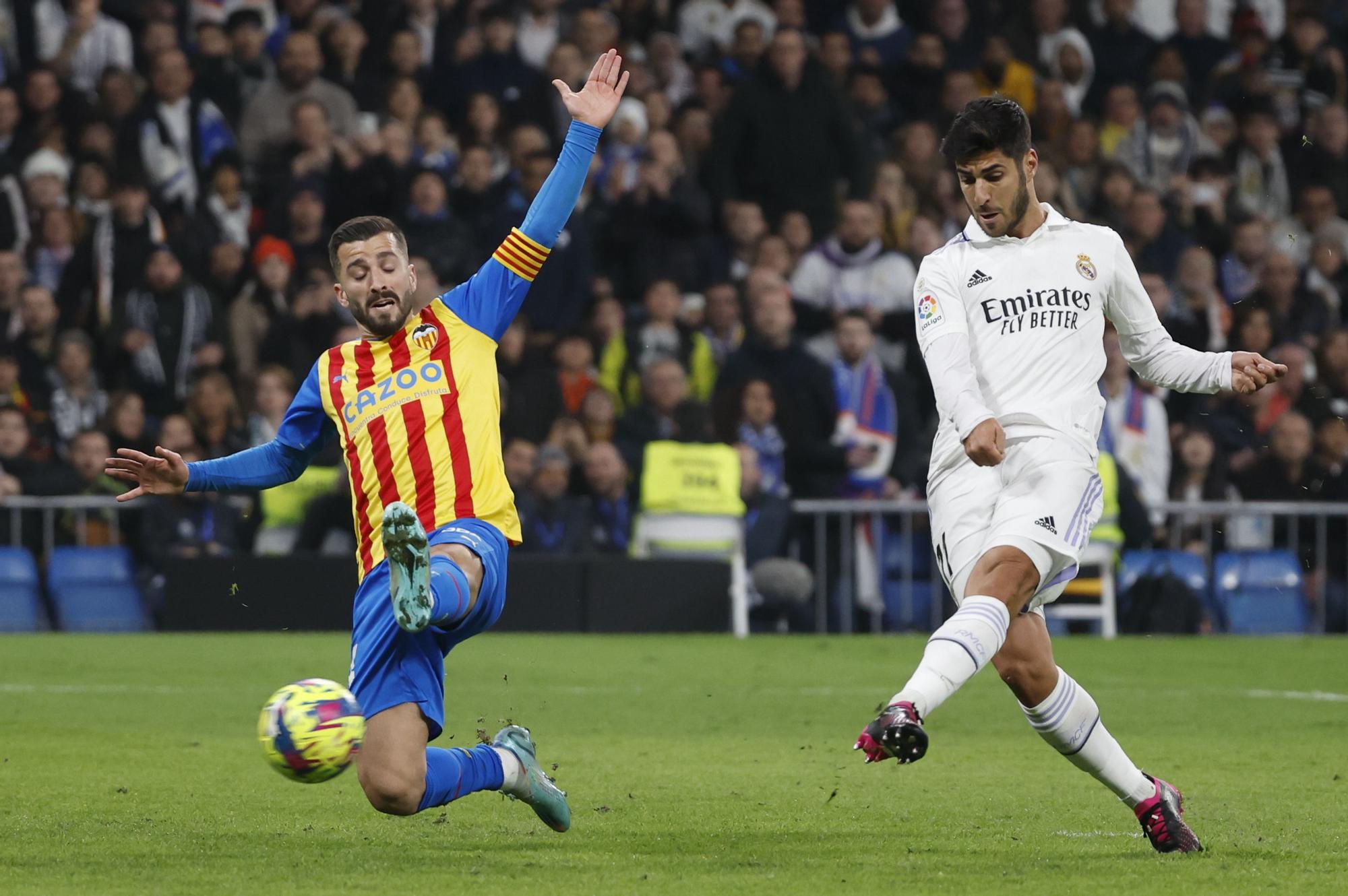 Imágenes del Real Madrid - Valencia CF en el Santiago Bernabéu