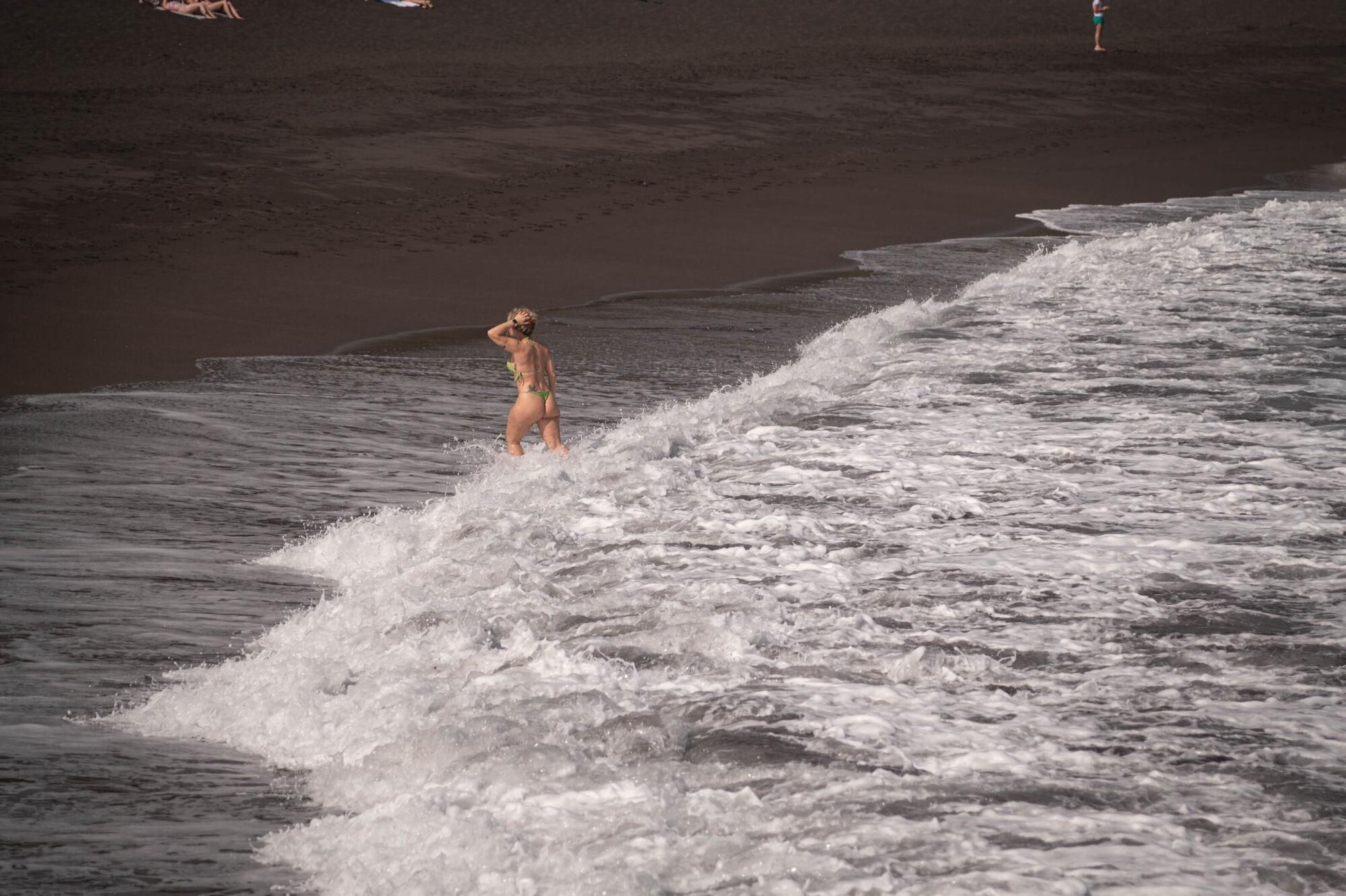 Reapertura de Playa Jardín tras un año cerrada por la mala calidad del agua. 