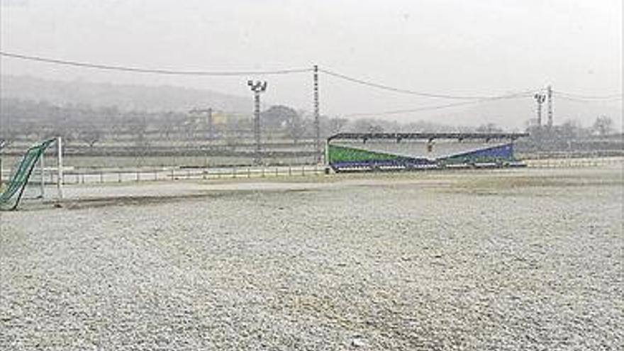 El Cinctorrà-Borriol B, aplazado por la nieve