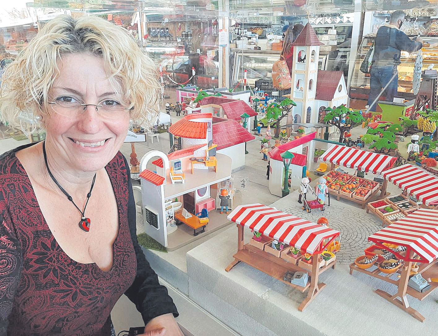 El Mercado de Telde acoge un diorama que representa su actividad económica