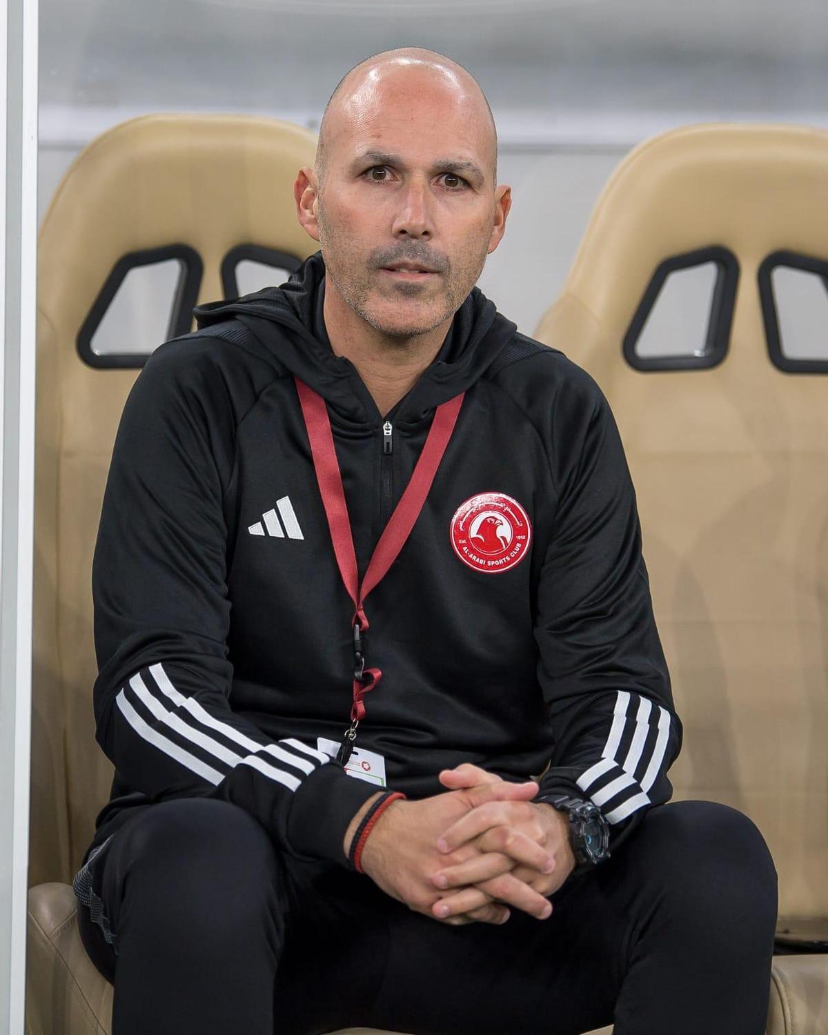 Yeray Rodríguez, entrenador lanzaroteño de fútbol del Al Arabi Doha, equipo de la Liga de las Estrellas en Qatar