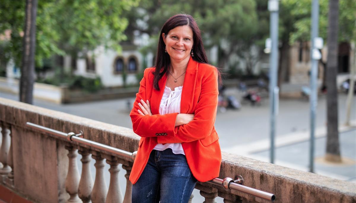 Maria Miranda, alcaldesa de Castelldefels y candidata del PSC.