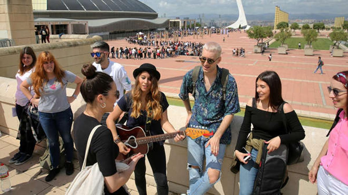 ’Casting’ de ’OT 2018’, en el Palau Sant Jordi de Barcelona.