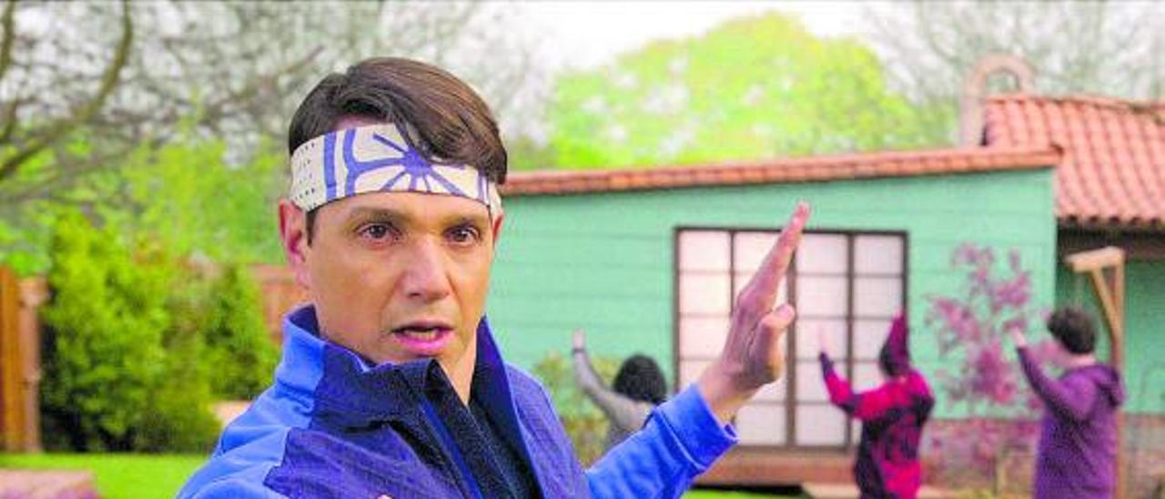 Ralph Macchio en un momento de la cuarta temporada.