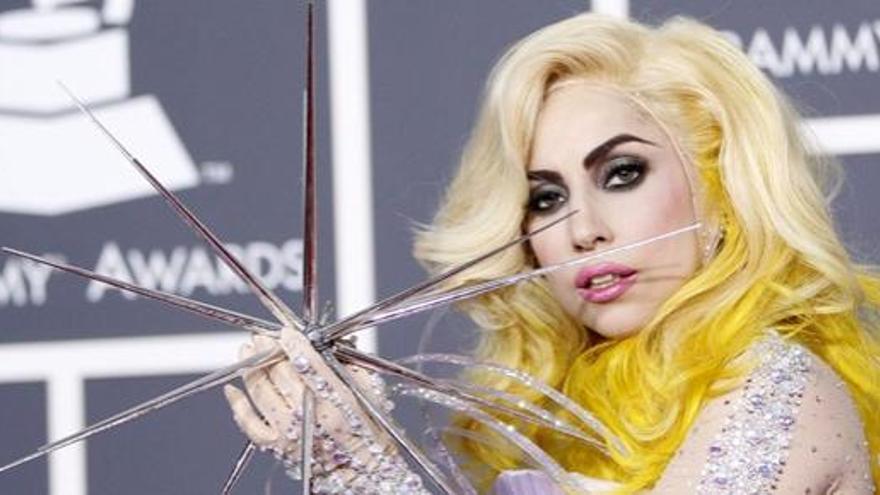 Lady Gaga, en la ultima entrega de los Grammy.