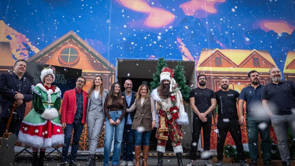 Inauguración de 'Ilusiones de Navidad' en 2024.