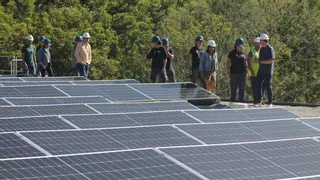 A primeira comunidade enerxética de Ames verá a luz pronto para mellorar "a calidade de vida no concello"