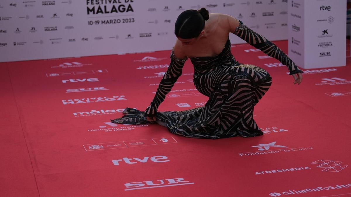 Las imágenes de la alfombra roja de la gala inaugural del 26º Festival de Málaga