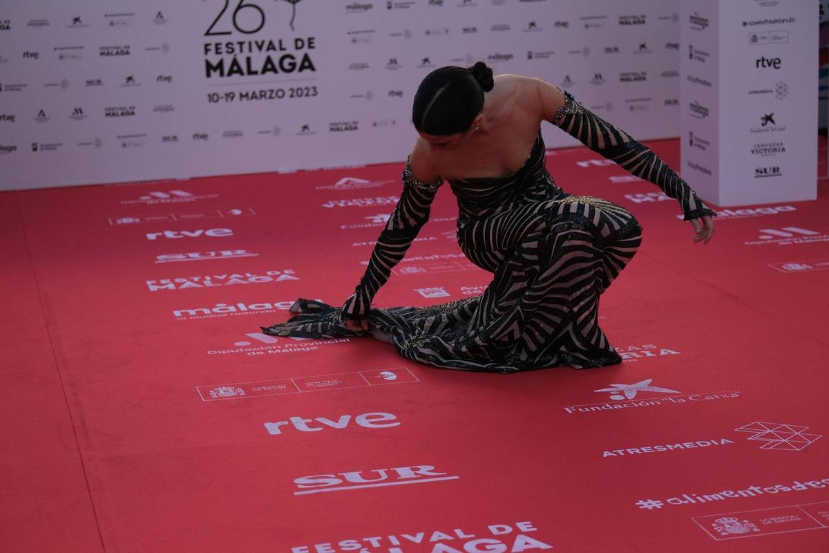 Las imágenes de la alfombra roja de la gala inaugural del 26º Festival de Málaga