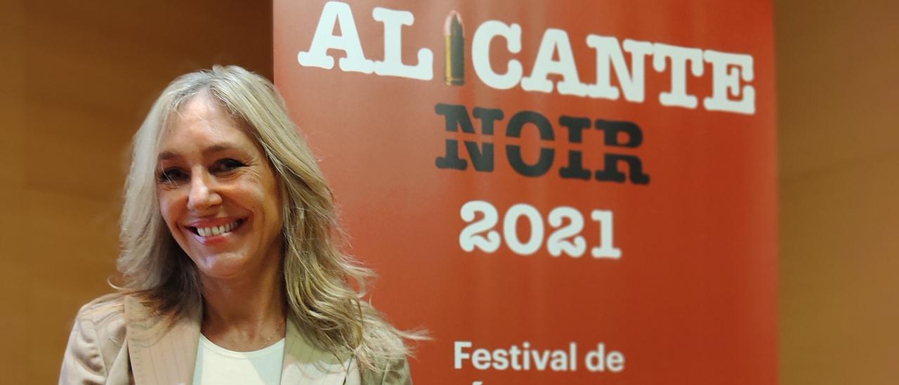 Marta Robles, en la primera  edición de Alicante Noir