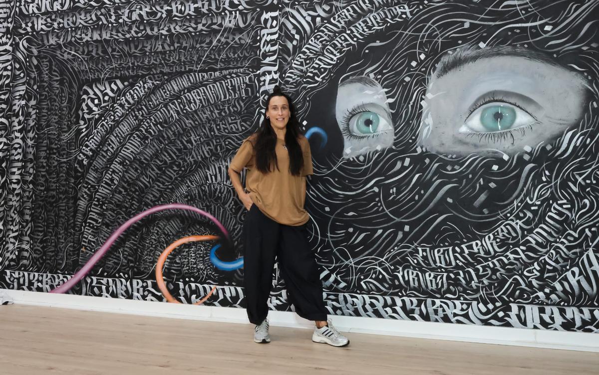 Patricia Laruelo, en su academia de baile.
